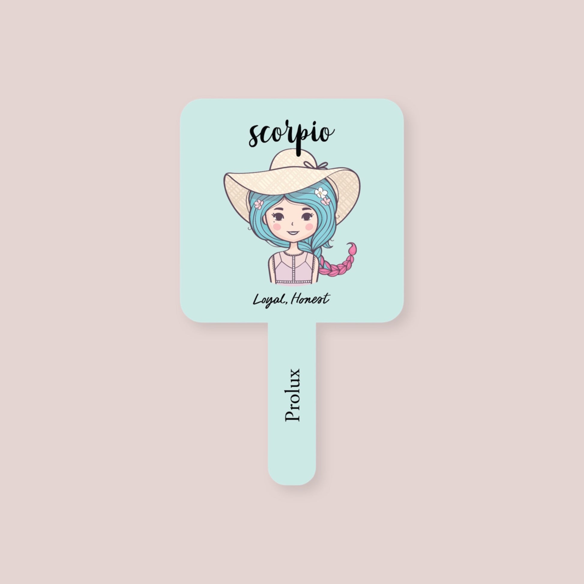 Prolux Zodiac Sign Hand Held Mirror, hand held makeup mirror, best makeup mirror