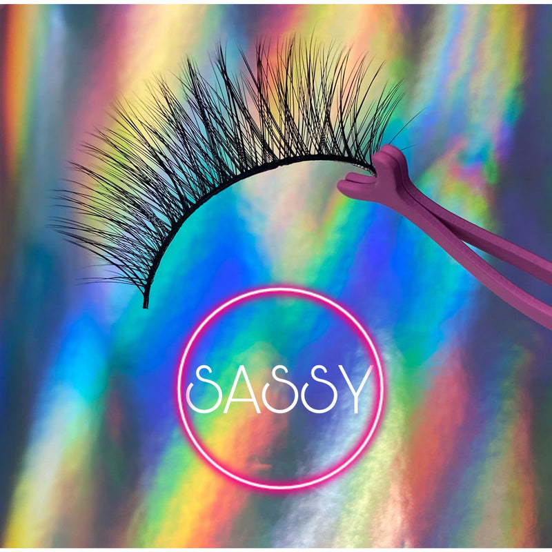 Faux Mink Lashes Eyelashes - 3 Pair, sassy, false eyelashes, lashes eyelashes