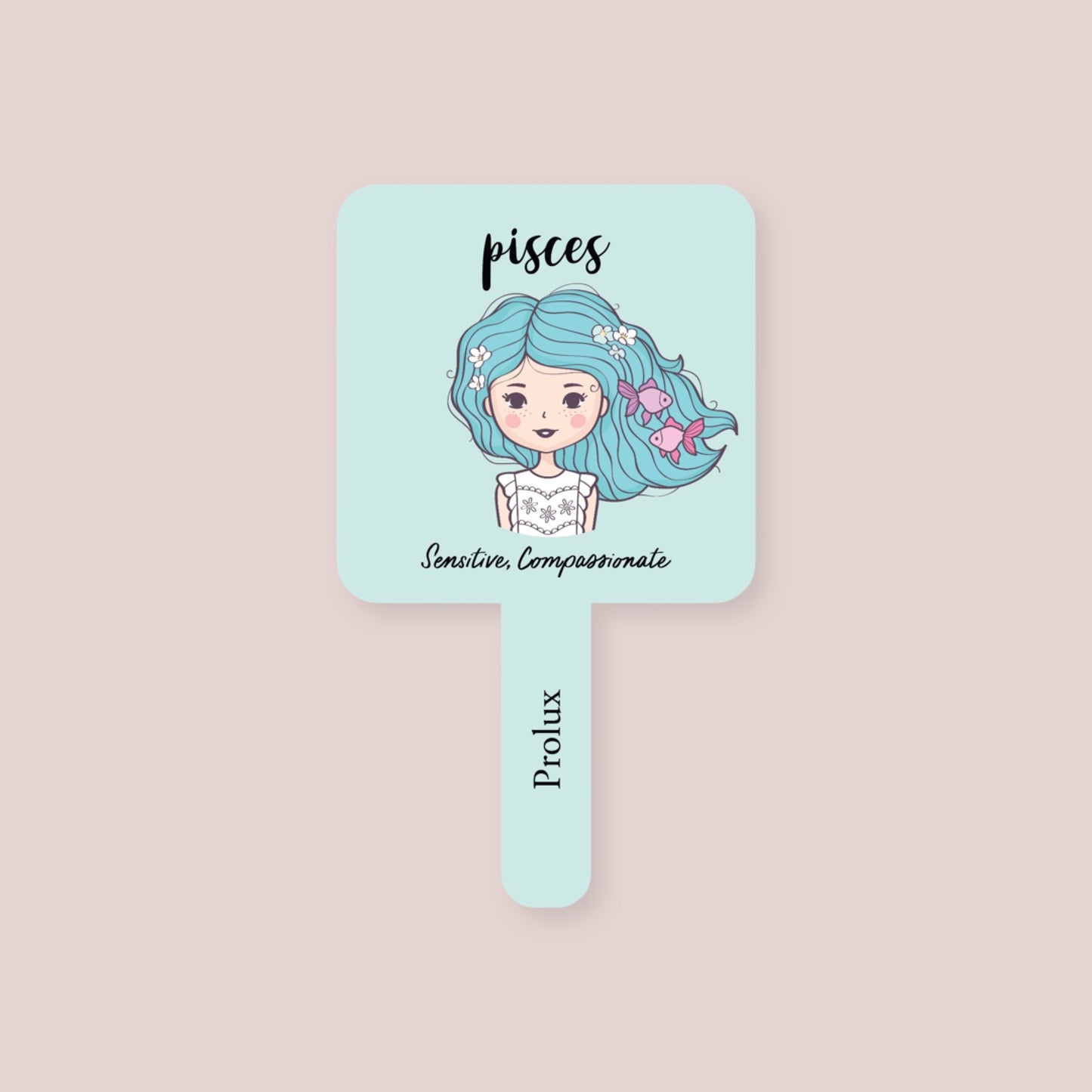 Prolux Zodiac Sign Hand Held Mirror, hand held makeup mirror, best makeup mirror