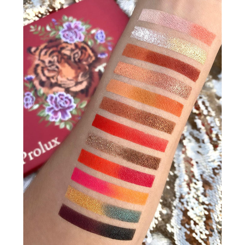 Tiger Eyes Eyeshadow Palette, Compact Eyeshadow Palette, Portable Eyeshadow Palette, Blendable Eyeshadow Palette