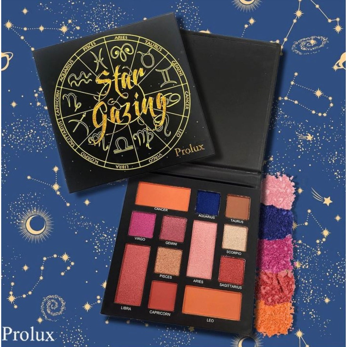 Star Gazing Eyeshadow Palette, neutral eyeshadow palette, shimmer eyeshadow palette, matte eyeshadow palette
