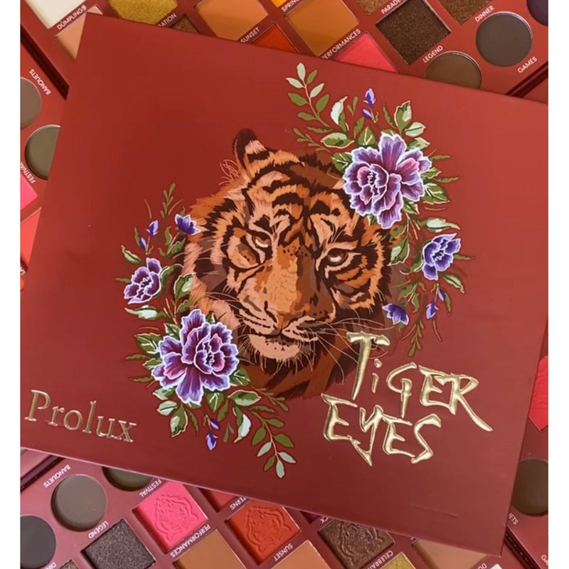 Tiger Eyes Eyeshadow Palette, Compact Eyeshadow Palette, Portable Eyeshadow Palette, Blendable Eyeshadow Palette