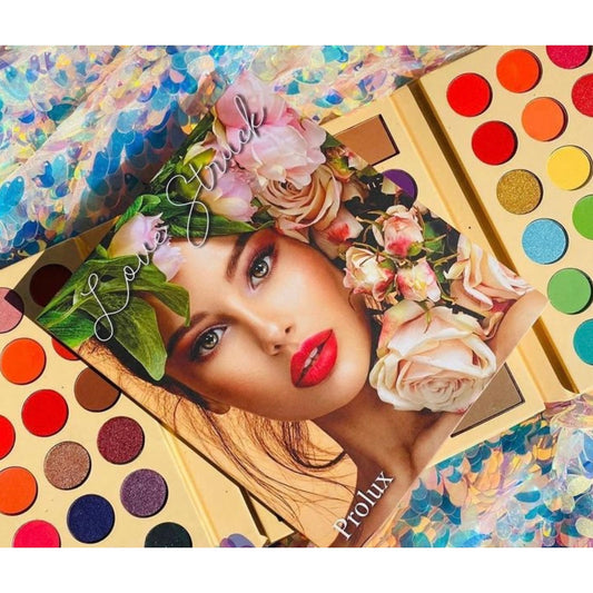 Love Struck Eyeshadow Palette, neutral eyeshadow palette, bright color eyeshadow palette, all in one makeup palette.