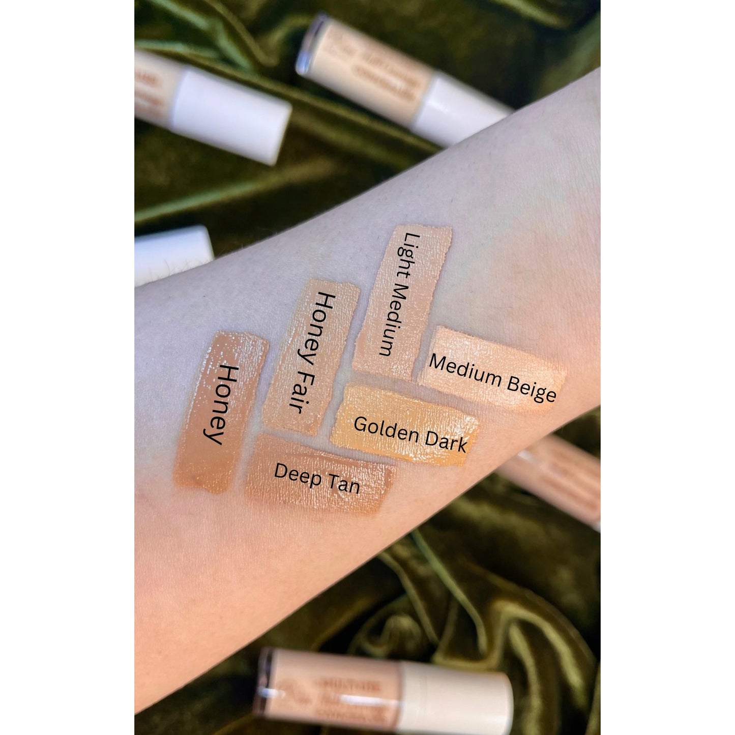 Px Look Multi-Use Full Coverage Concealer, Light Medium, Honey Fair, Honey, Medium Beige, Golden Dark, Deep Tan, best full coverage concealer, full coverage concealer makeup, full coverage concealer best, good full coverage concealer