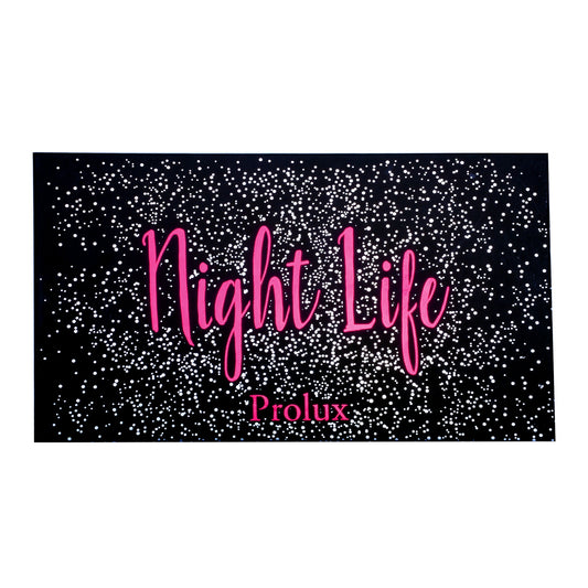 Night Life Eyeshadow Palette, colorful eyeshadow palette, matte eyeshadow palette, shimmer eyeshadow palette
