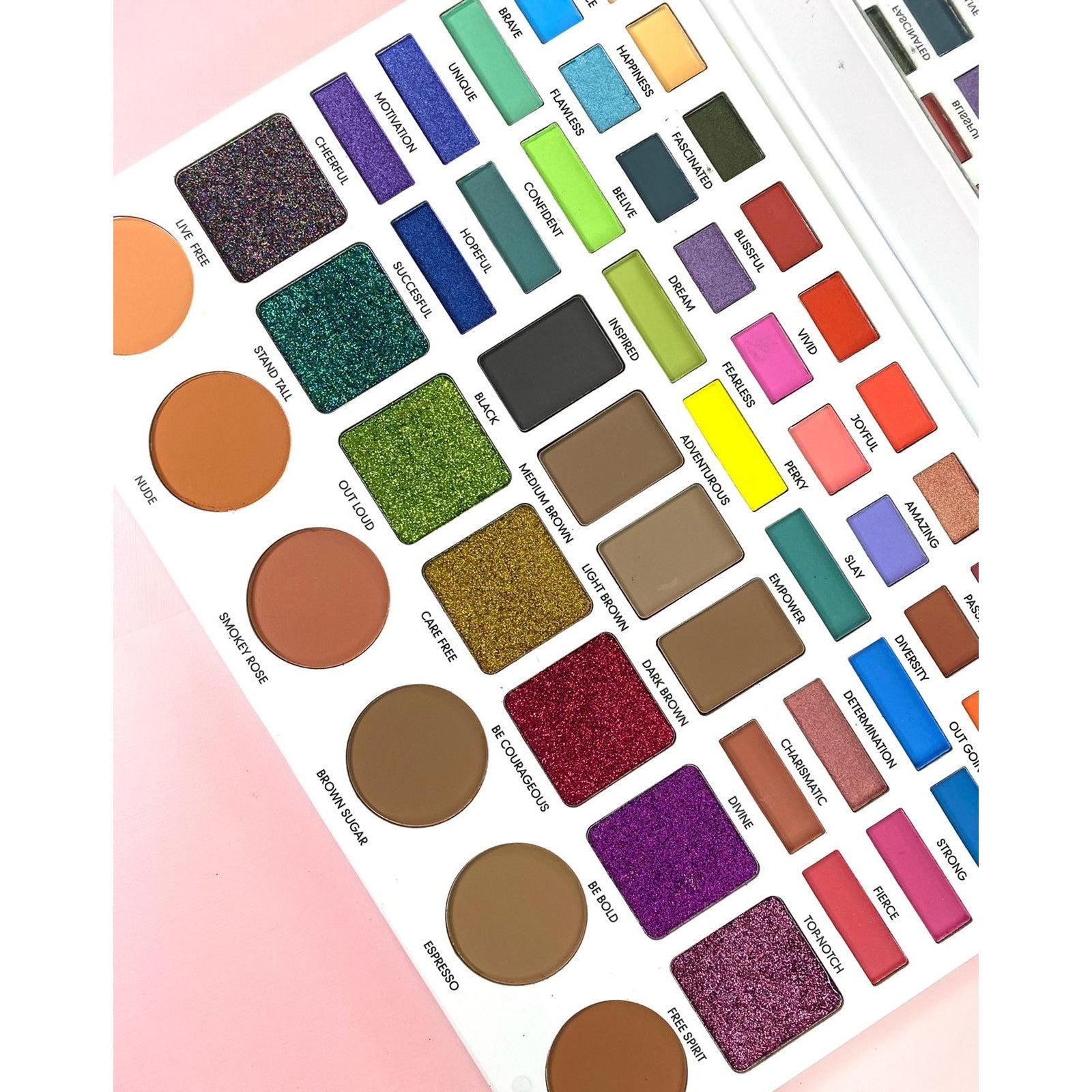 Prolux Live in Color Eyeshadow Palette, best neutral eyeshadow palette, all in one makeup palette