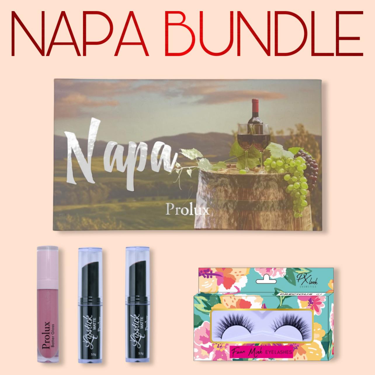 Prolux Napa Bundle, makeup set​, bundle of makeup