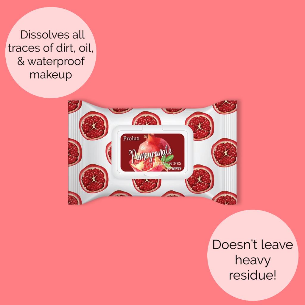 Prolux Facial Wipes, facial cleanser wipes​, makeup remover wipes​, best facial cleansing wipes