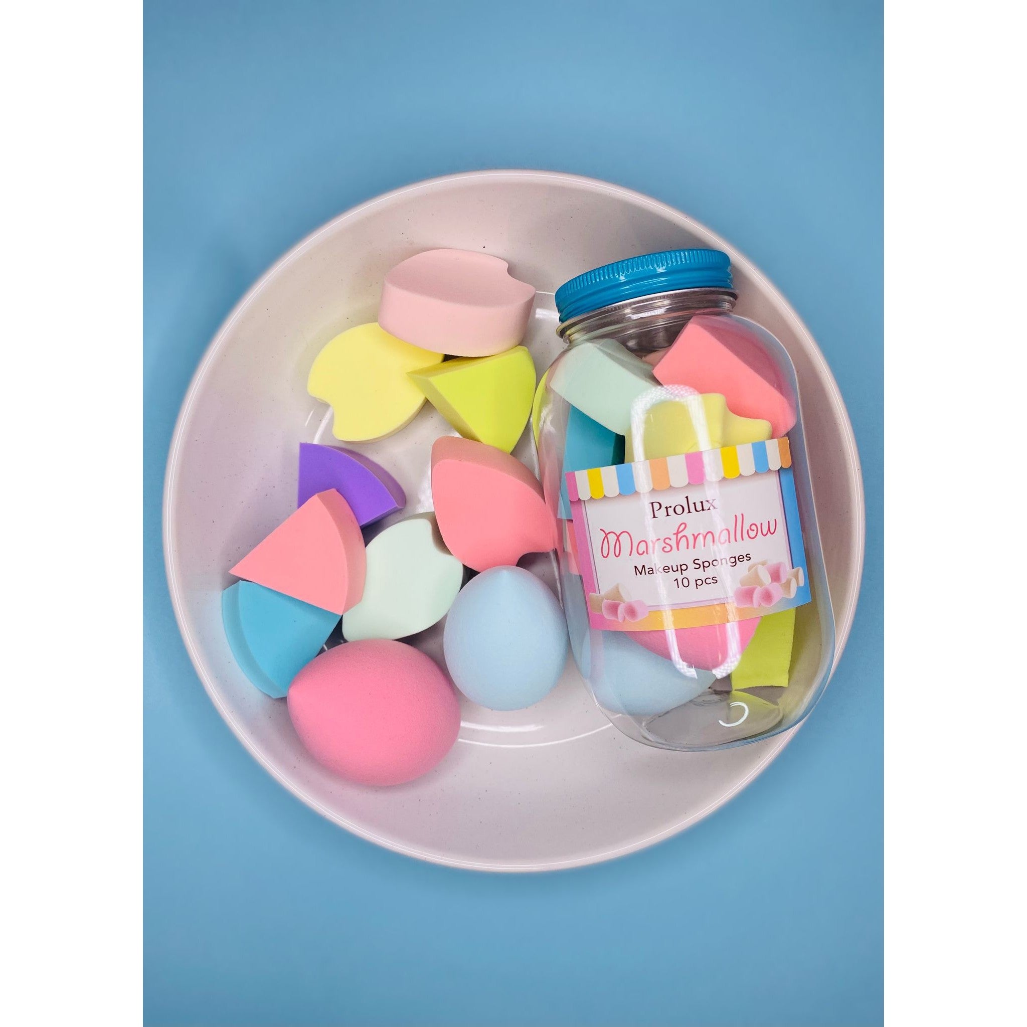 Marshmallow 10pc Makeup Sponges Media 1 of 6