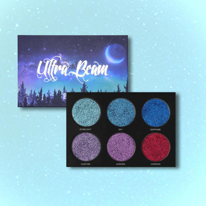 Ultra Beam Pressed Glitter Palette